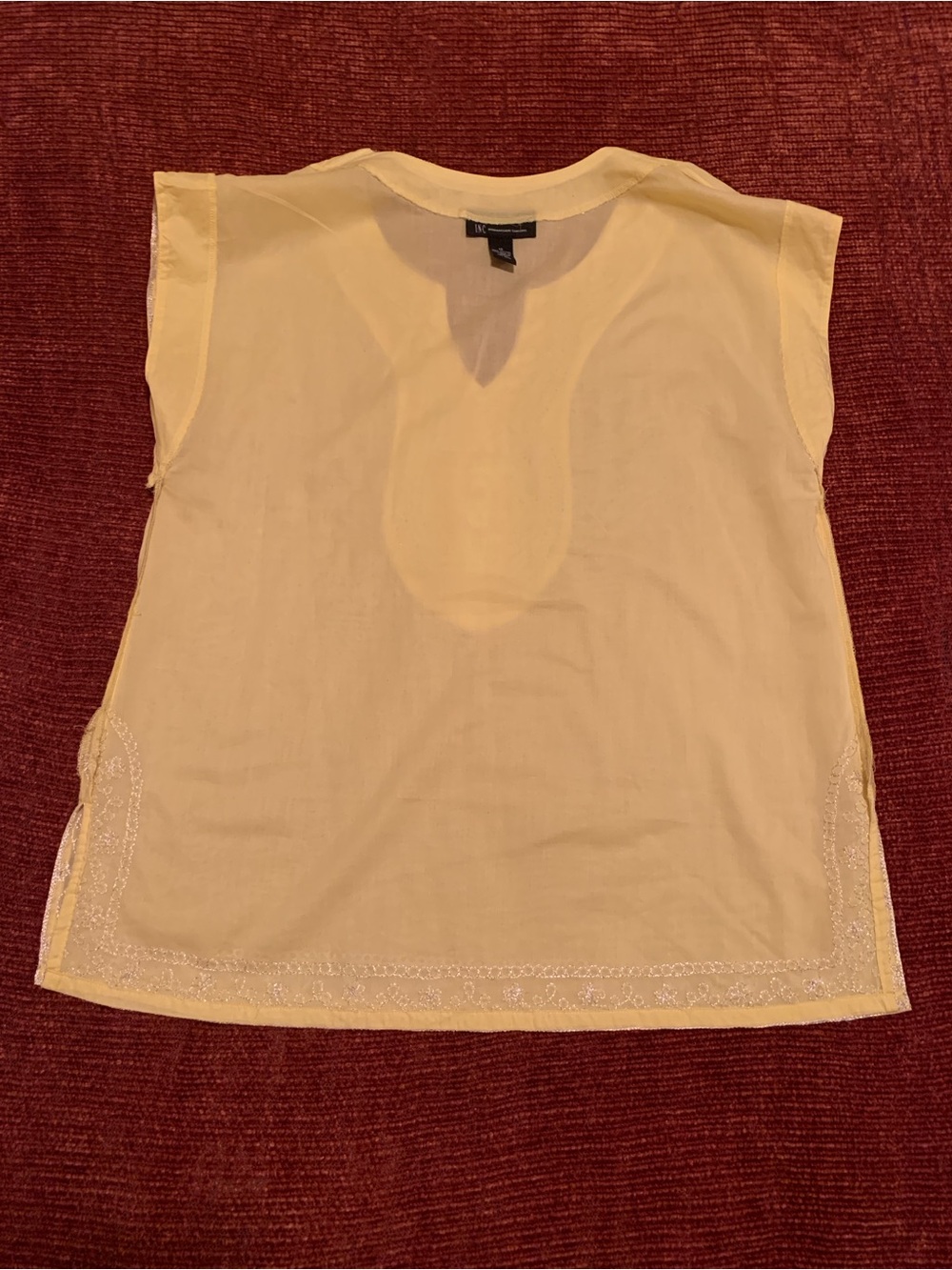 Yellow Hindu-Themed Top - Picture 13 of 14
